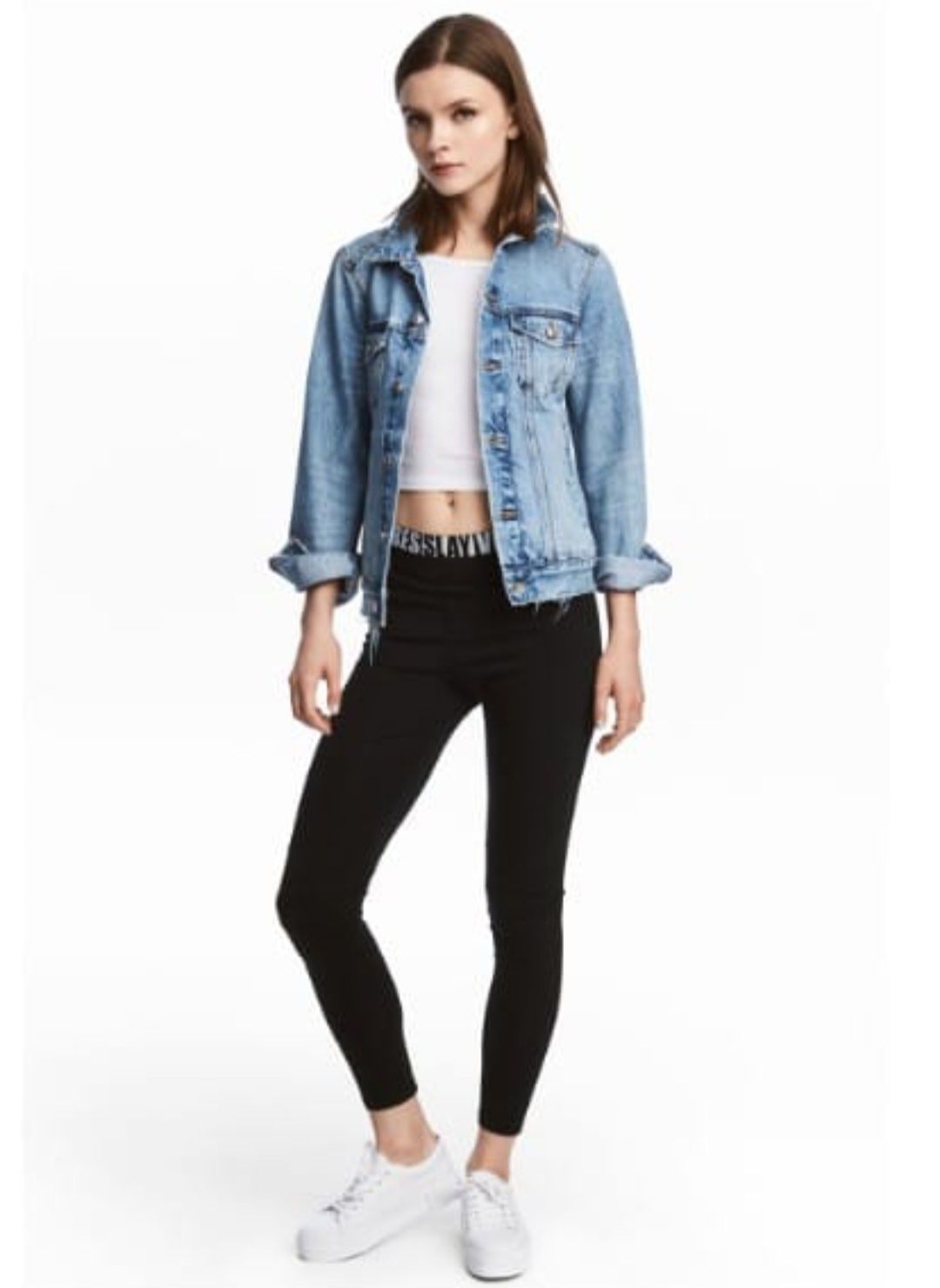 Куртка джинсовая 34 размер H&M