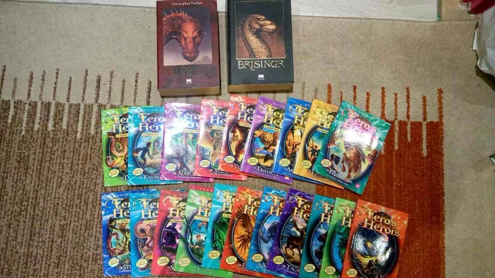 Colecao de livros feras e herois