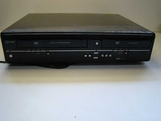 Funai TD6D-D4413DB - DVD/HDD/VHS COMBO , przegrywanie VHS na DVD