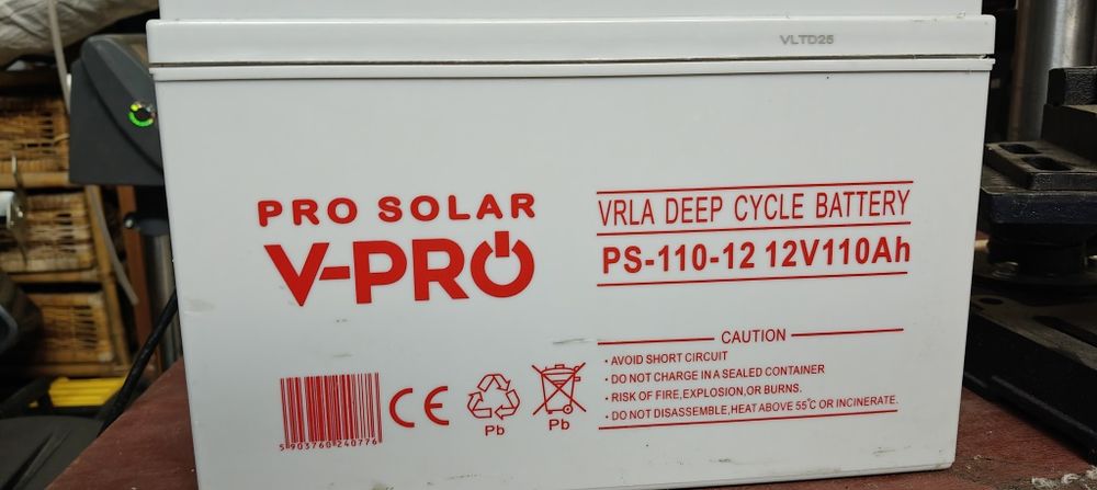 Akumulator żelowy 110 Ah  2 sztuki