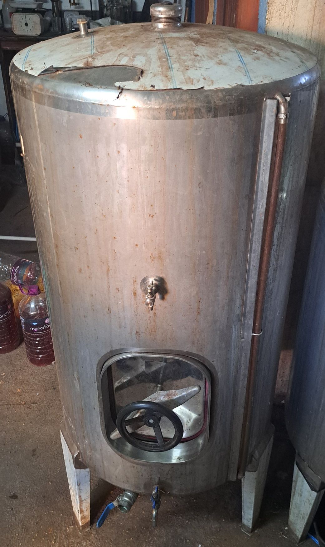 Cuba de inox 350L