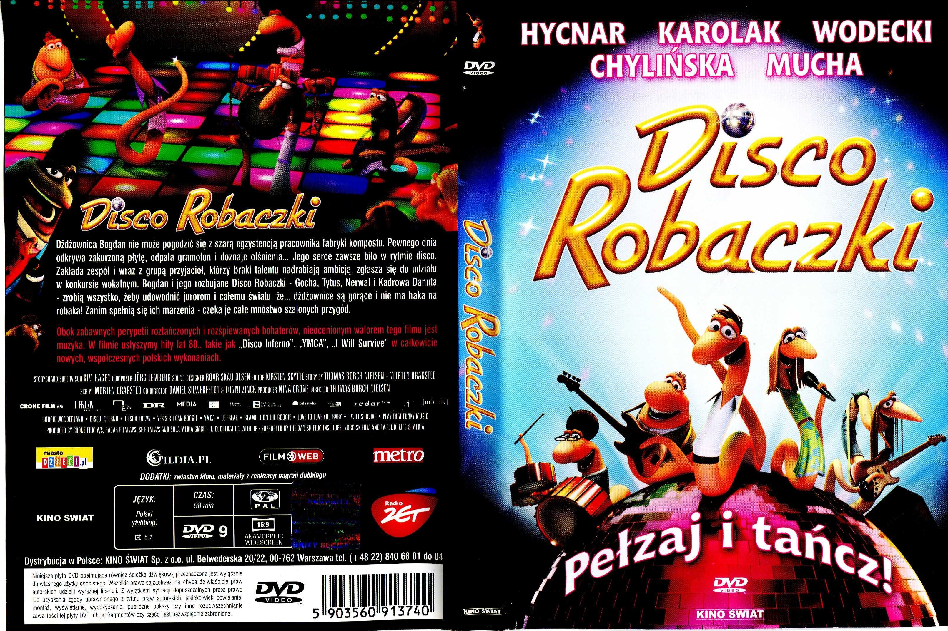 Disco Robaczki dvd