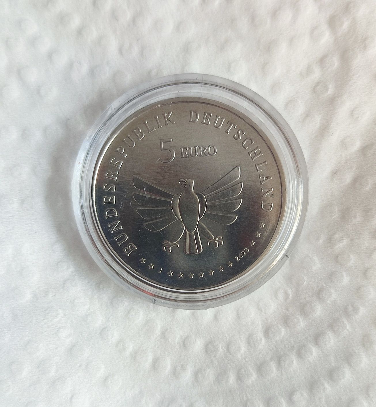 5€ euro niemiecka moneta okolicznościowa Świat owadów
