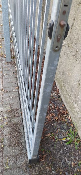 Brama przesuwna WIŚNIOWSKI 4m PRAWA , ocynk, cena do uzgodnienia