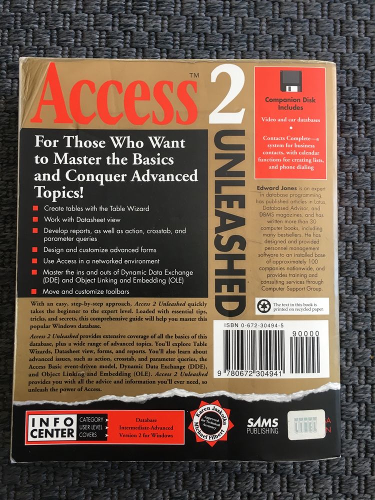 Access 2 Unleashed - Edward Jones