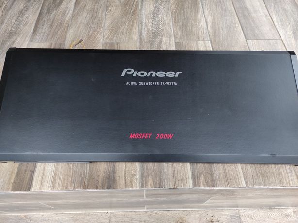 PIONEER subwoofer TS-WX77A i głośniki FOKAL