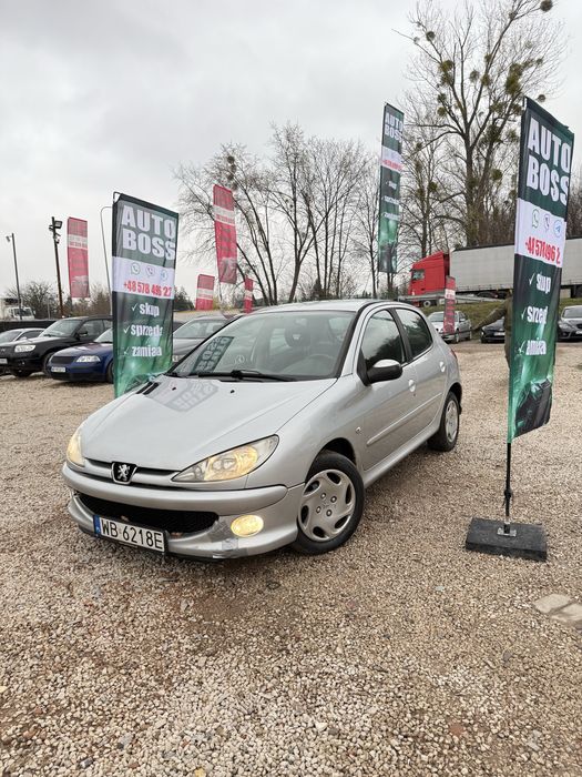 Na Sprzedaż Peugeot 206 1.4B/oszczędny/Nowa chłodnica/klima/zamiana