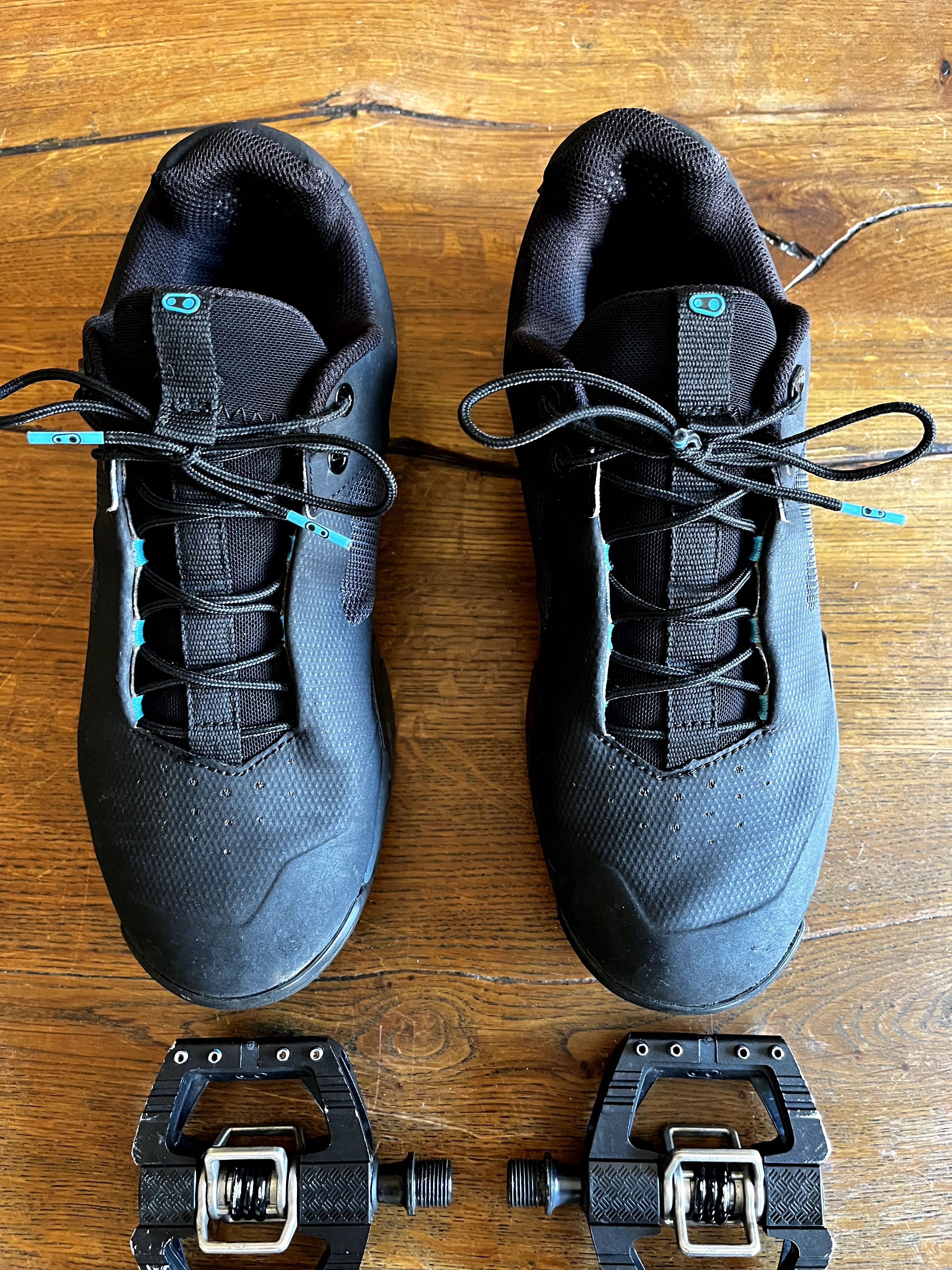 Crankbrothers Mallet Enduro Lace CLIP-IN Shoes + Mallet  Pedals