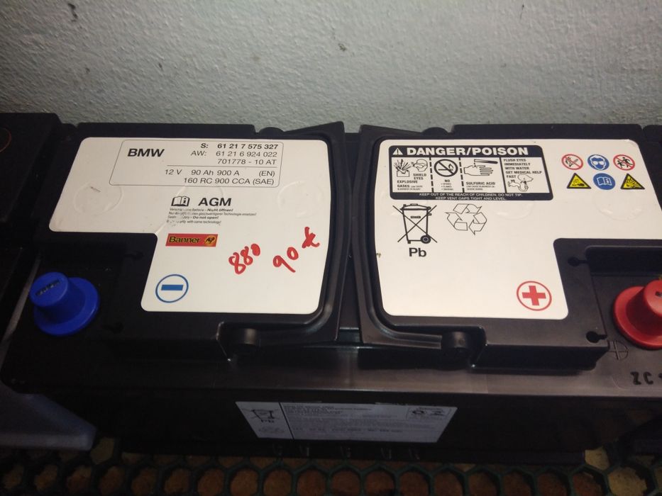 Baterias VARTA (start-stop) originais BMW,MERCEDES,VW,NISSAN