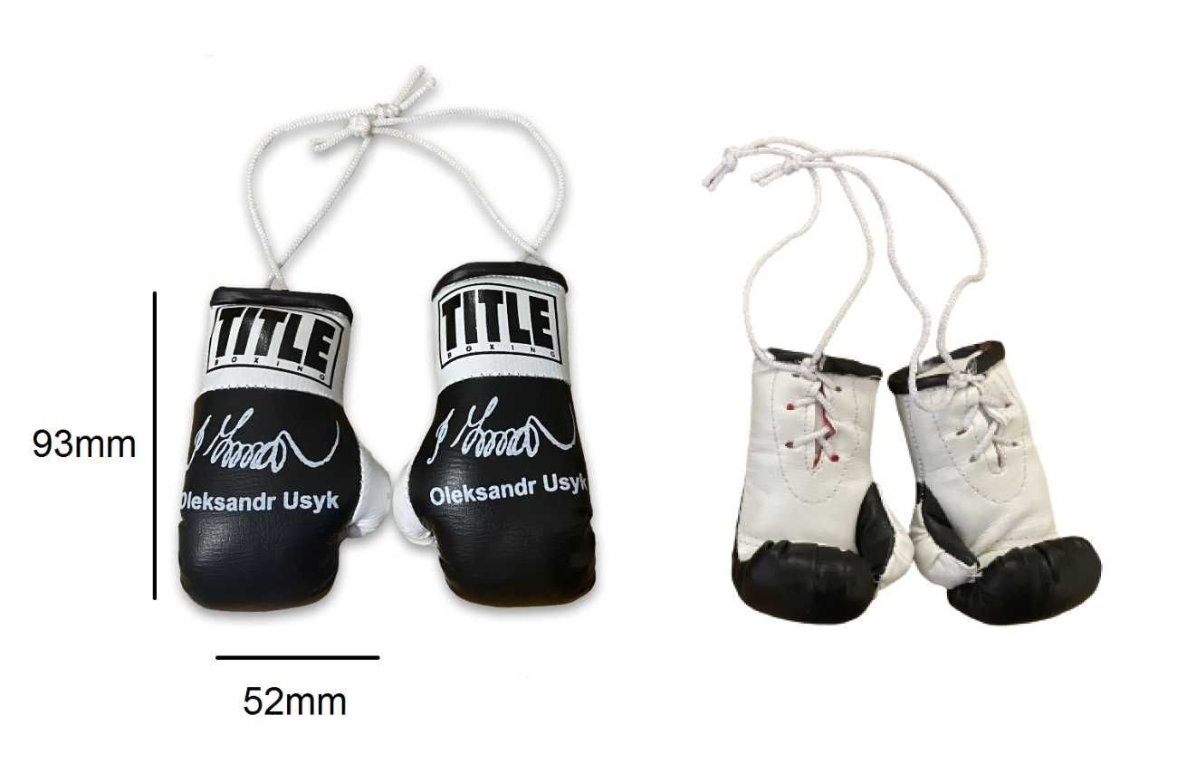 Mini rękawice bokserskie Limited Edition z autografem