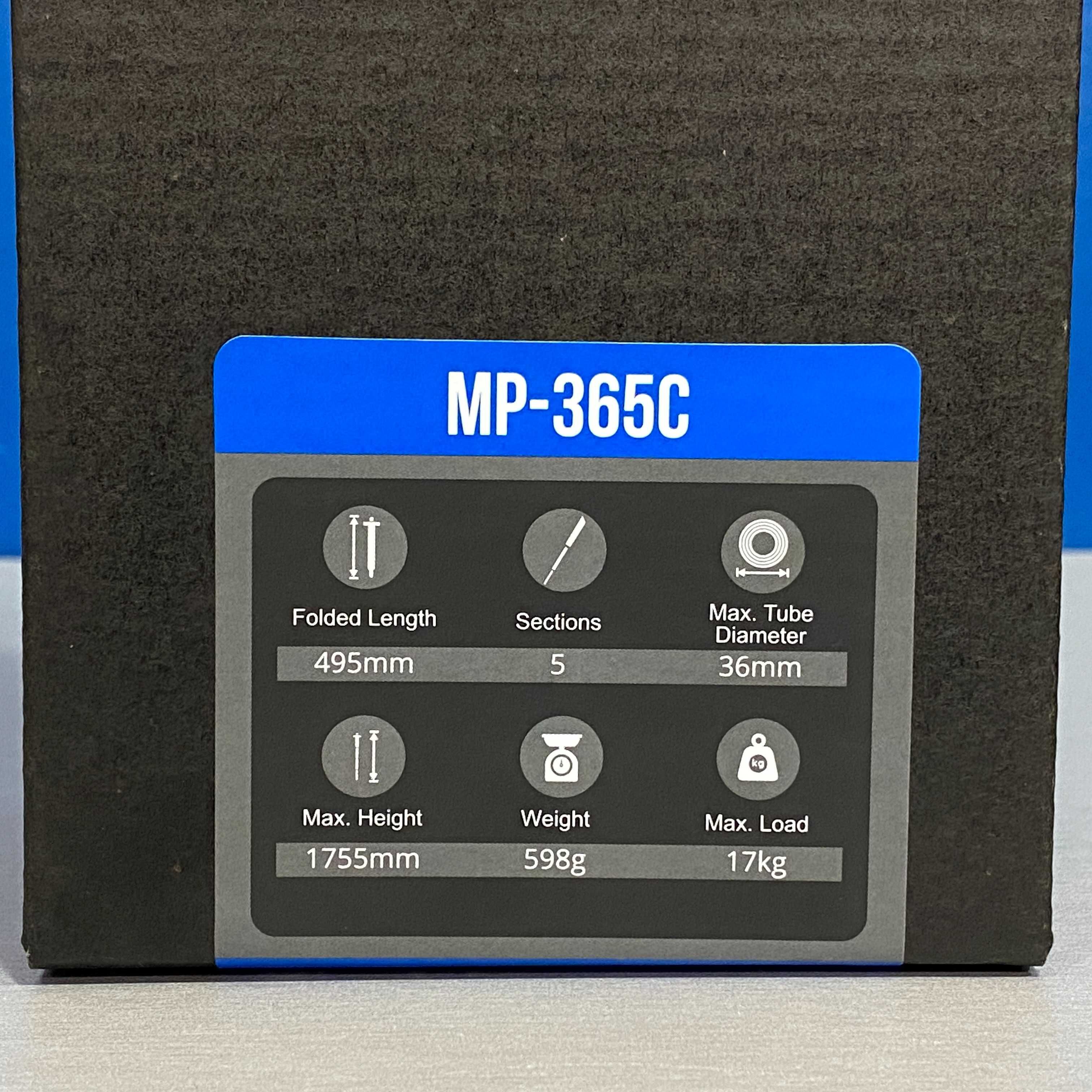 Monopé de Carbono - Leofoto MP-365C (5-Section) - NOVO