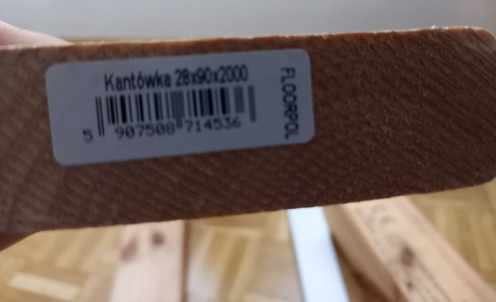 Kantówka strugana, kawałki + cała długość