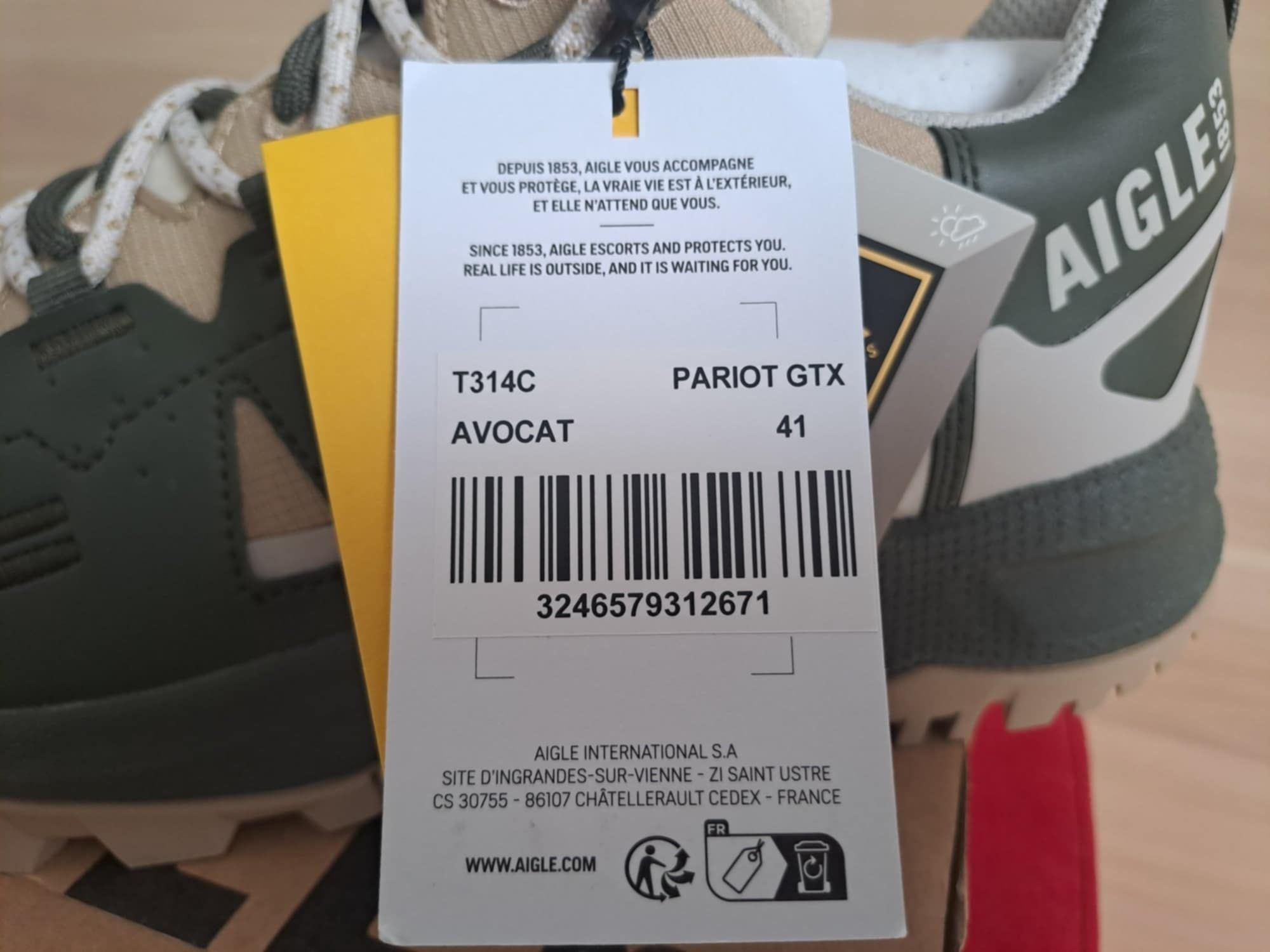 Aigle Patriot Gtx buty męskie r.41 nowe oryginalne okazja na prezent