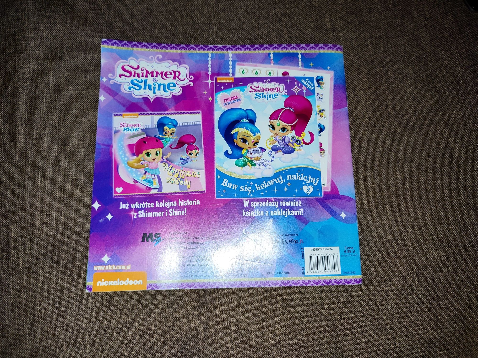 Książeczka Shimmer & Shine