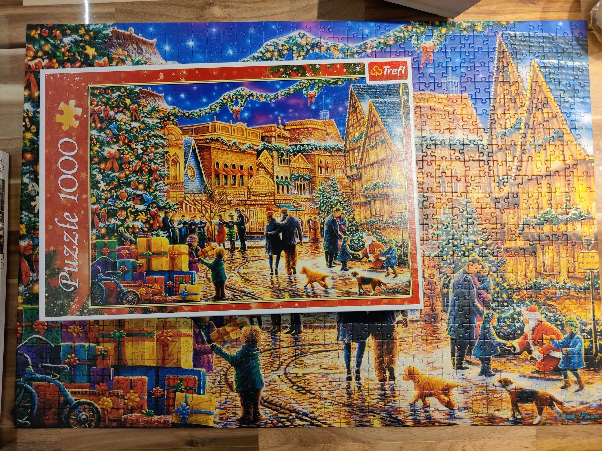 Puzzle świąteczne 1000 Trefl