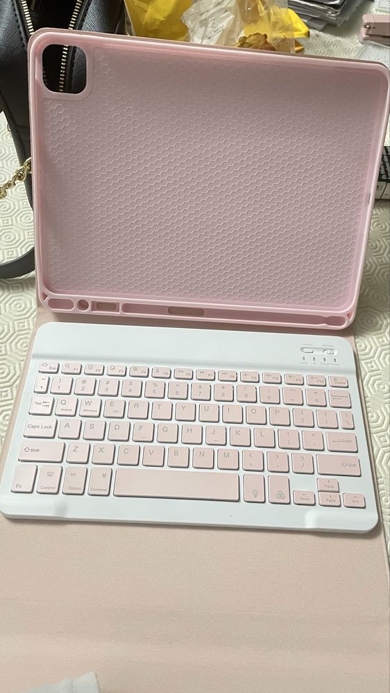 Capa para ipad com teclado