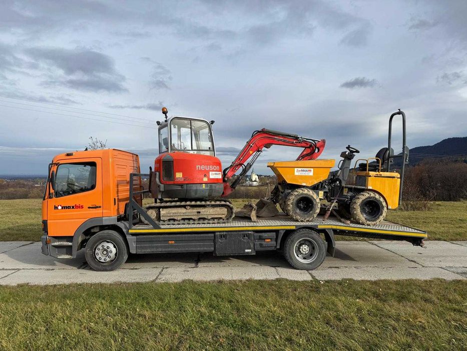 Wynajem wozidło budowlane wypożyczalnia minikoparki rębak walec