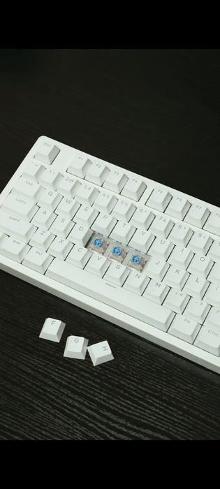 Mchose jet75, магнітна клавіатура 8к герц