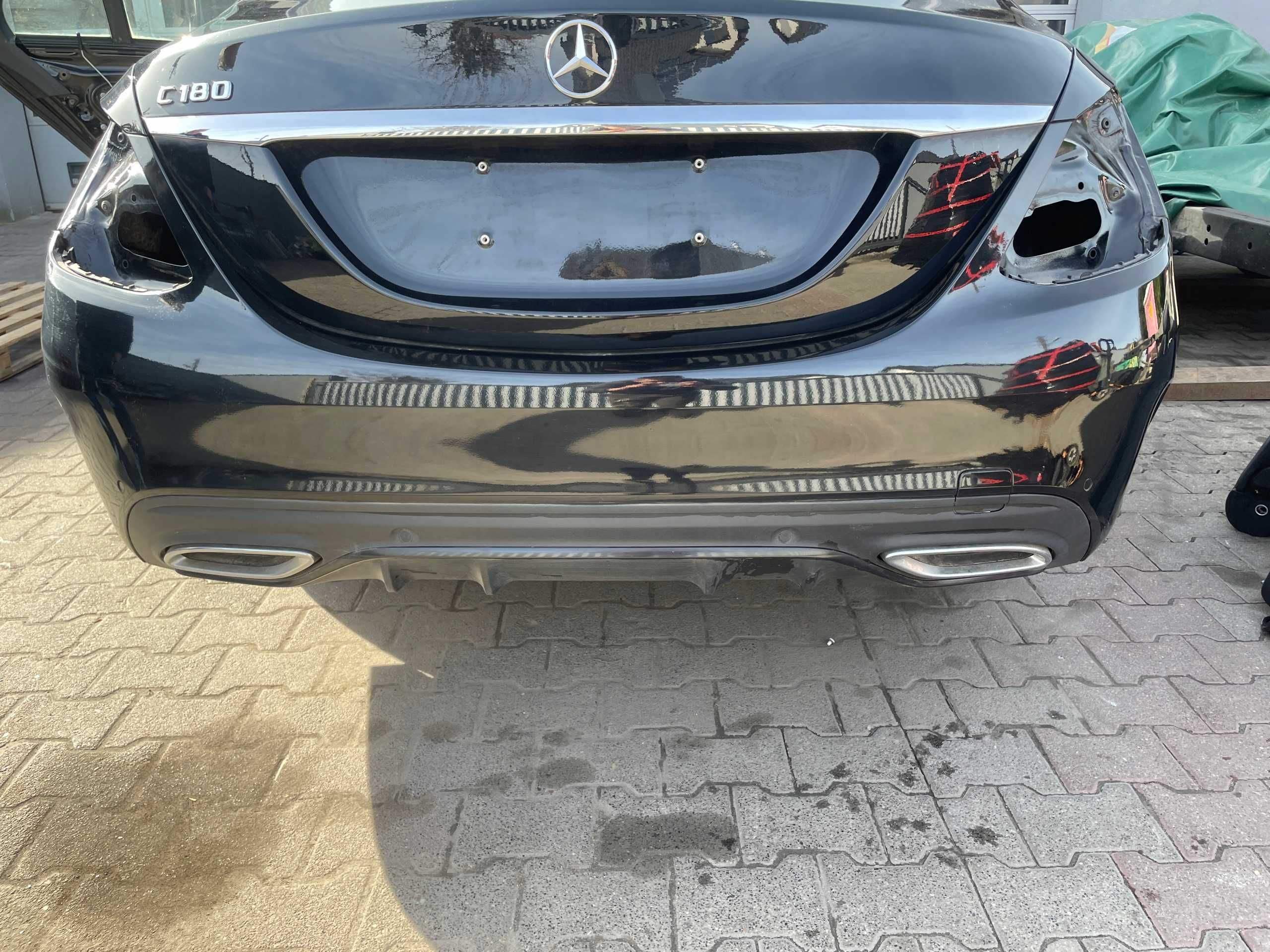 Mercedes C-Klass W205 Бампер задний седан универсал