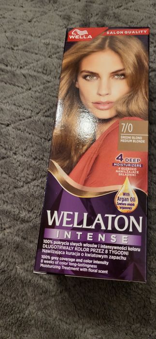 Farba Wellaton 7/0 średni blond