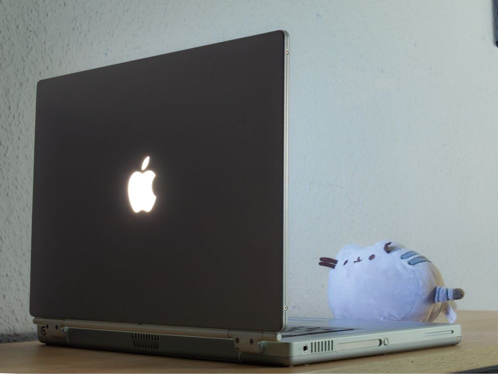 RETRO PowerBook G4 Titanium DVI 667Mhz Komplet