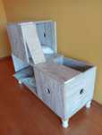 Casa para gatos artesanal