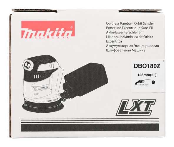 Makita DBO180Z Szlifierka Mimośrodowa Akumulatorowa 18V LXT Body