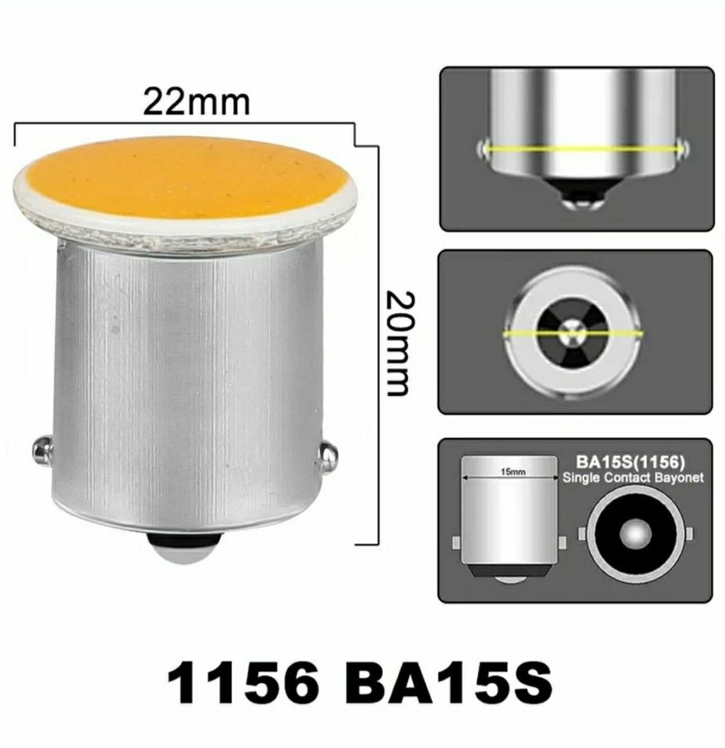 Lâmpadas led 12v BA15S