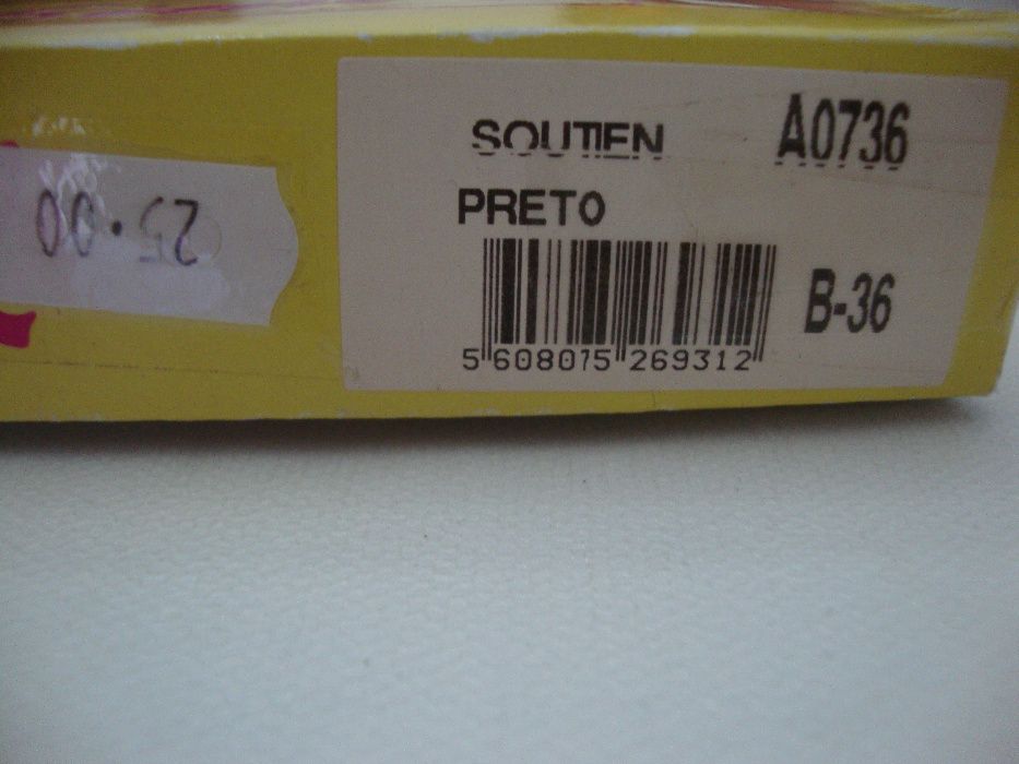 Soutien Lingerie-SIMEL Preto - Novo | Portes Grátis