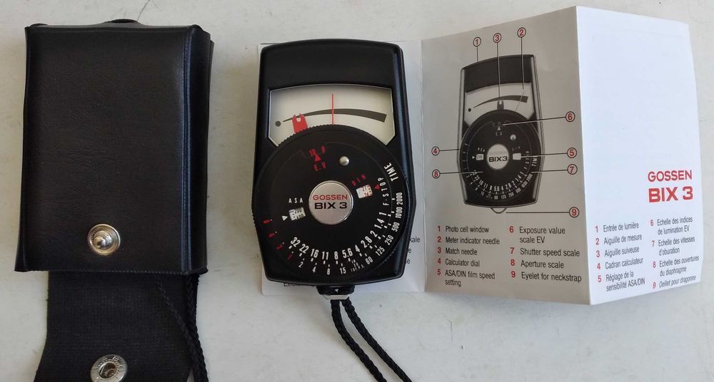 Seagull 120 - Grande formato 6x6 + Fotómetro Gossen Bix3 + Flash