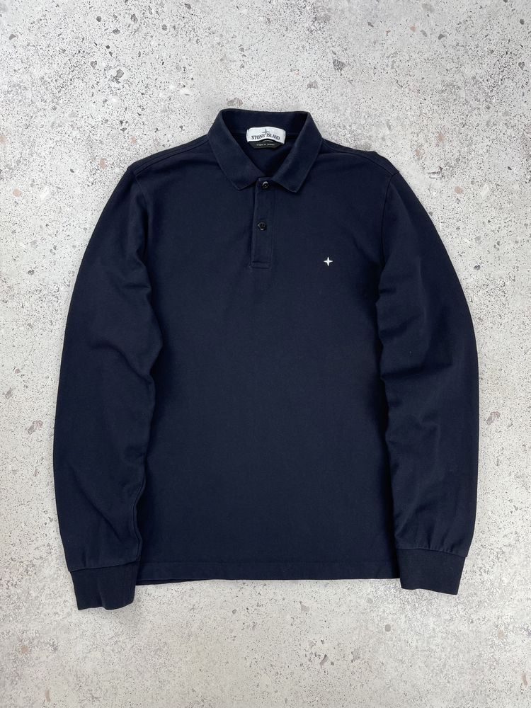 Stone island logo longsleeve men’s чоловіча кофта лонгслів оригінал