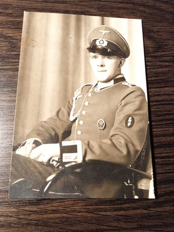 Oryginalne zdjęcie Wehrmacht, format pocztówkowy
