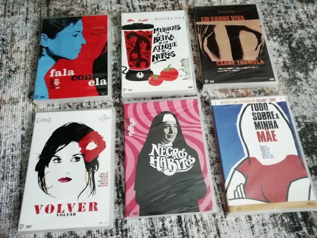 DVDs novos de Pedro Almodôvar