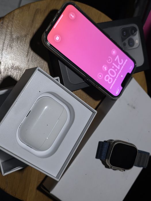 Iphone 13 pro 256gb +air pods + relogio
