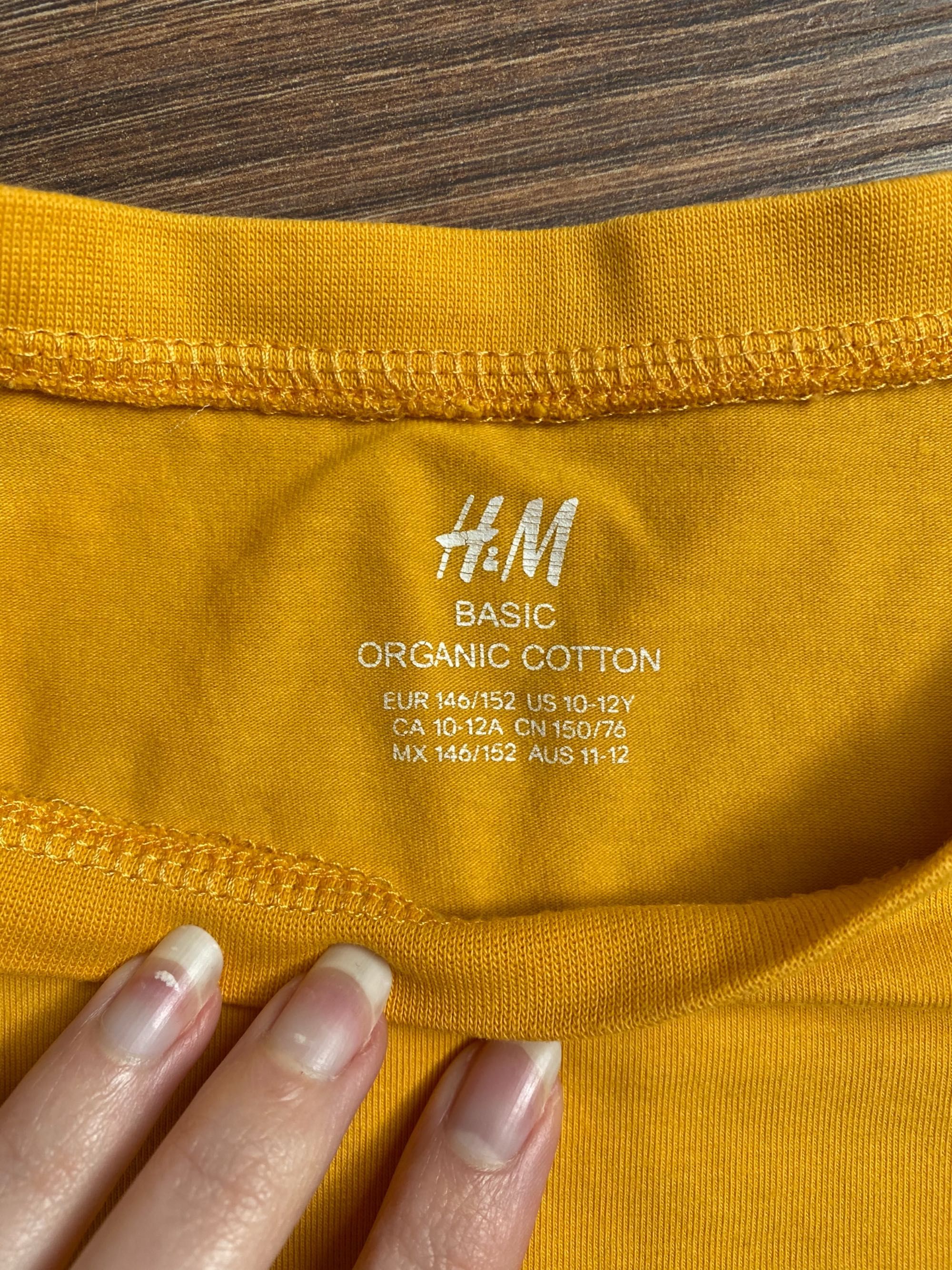 Футболка H&M для девочки, р.146/152, б/у