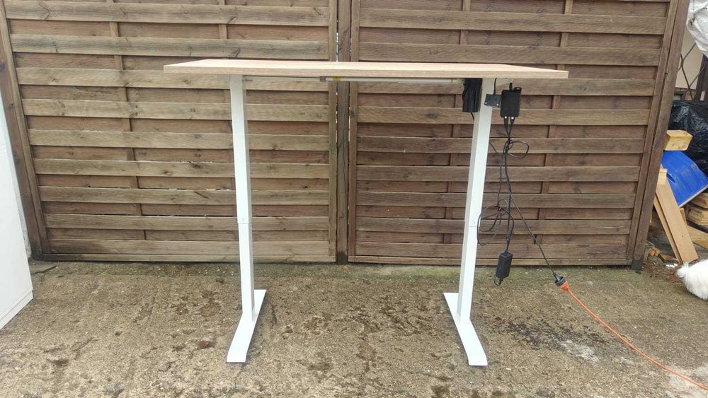 Biurko ELZAP 140x70 elektrycznie regulowana wysokość blatu