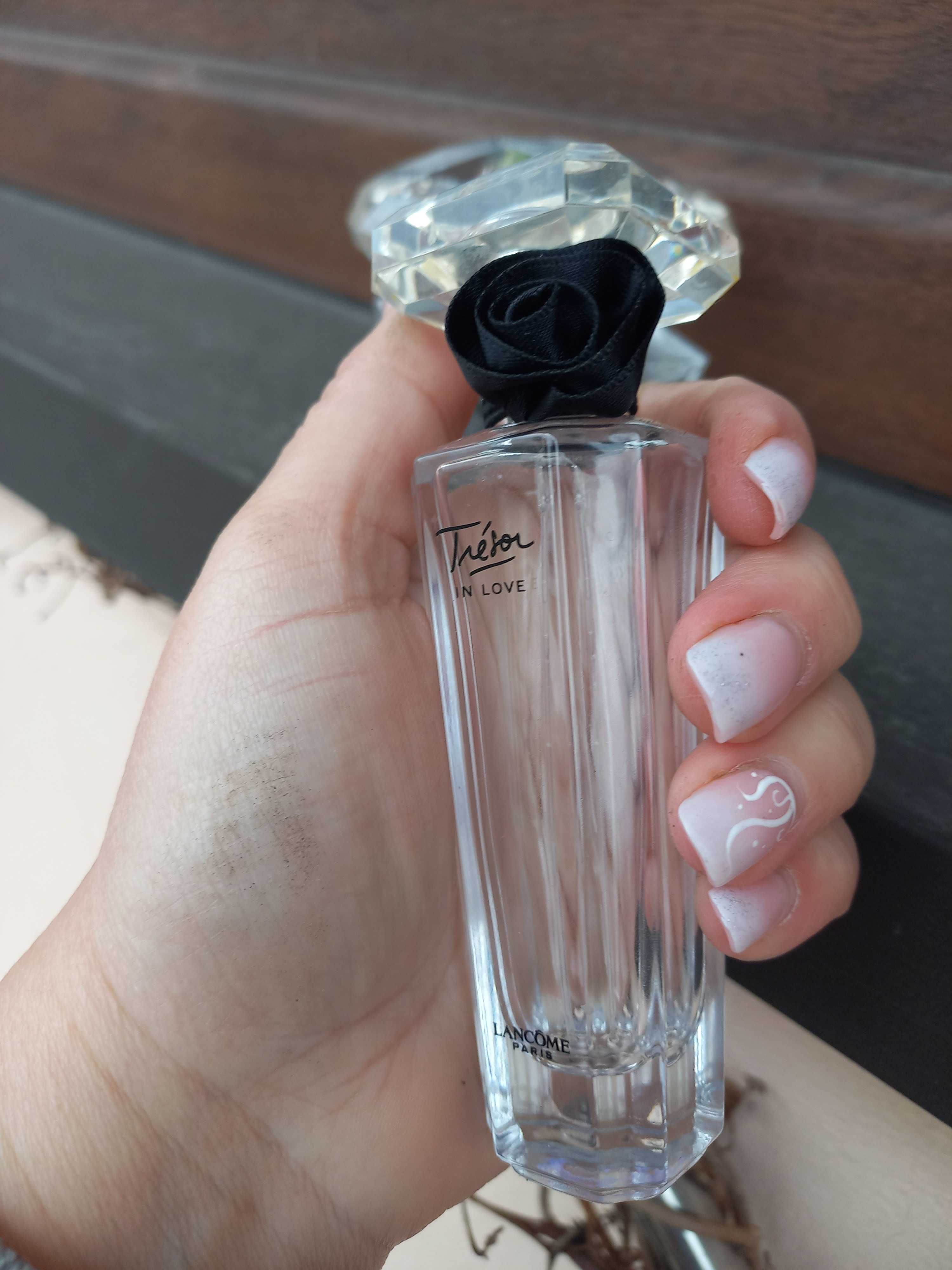 Butelki po perfumach versace cristal i lancome tresor oryginalne