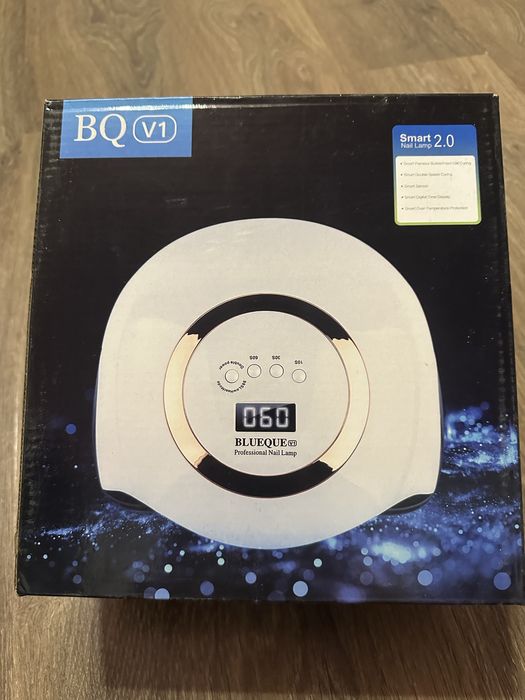 Лампа SUN BQ-V1 168 Ват UV/LED SILVER для полімеризації