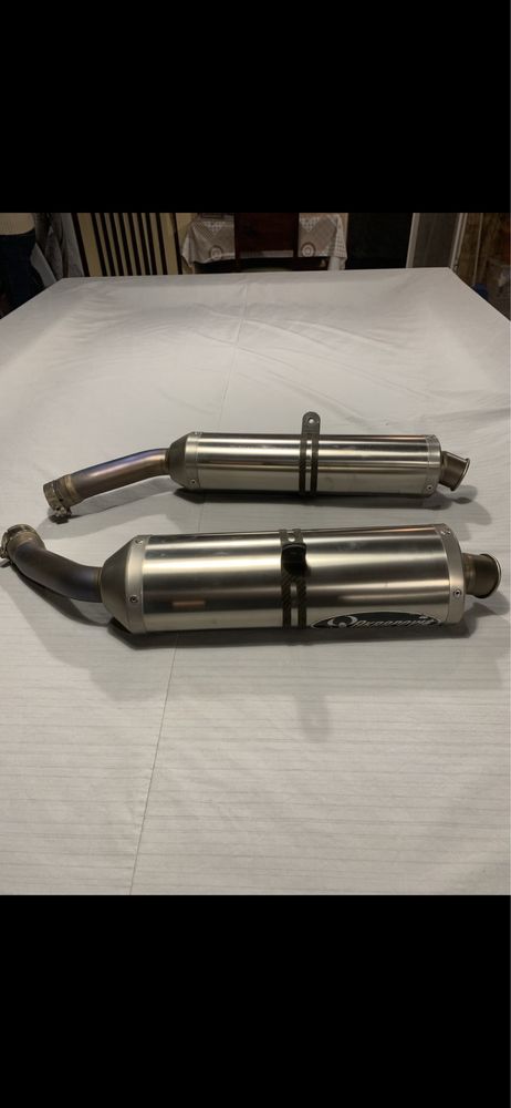 Ponteira de escape akrapovic original Yamaha R1 04 06