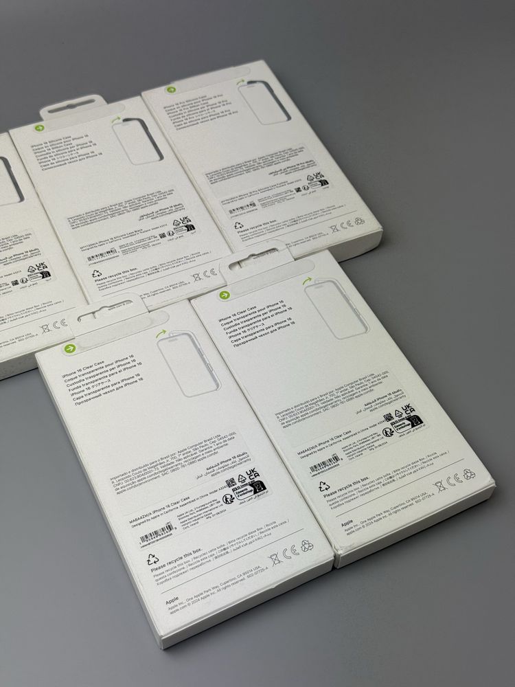 Оригінальні нові запаковані чохли Apple iPhone 16 / iPhone 16 Pro
