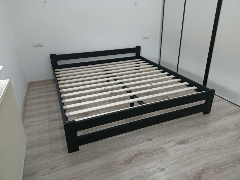 Łóżko sosnowe + stelaż wszystkie wymiary (deska 4 cm)