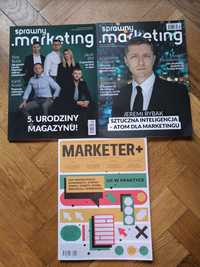 Sprawny marketing , marketer + czasopisma o marketingu