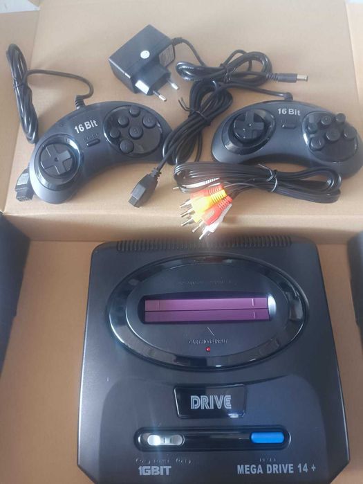 Игровая Приставка 16bit MEGA Drive (166 разных игр)