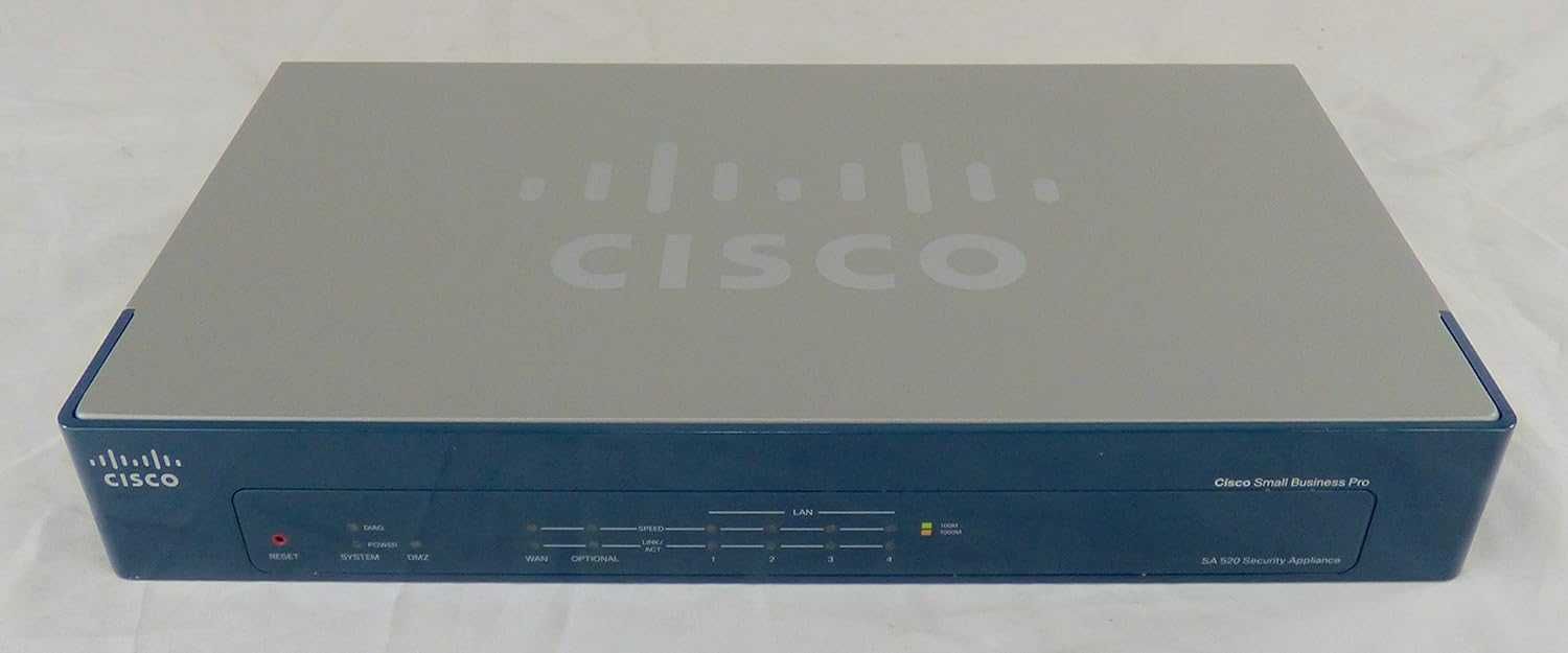 Cisco SA520 Межсетевой гигабитный экран Брандмауер(Firewall) безпека