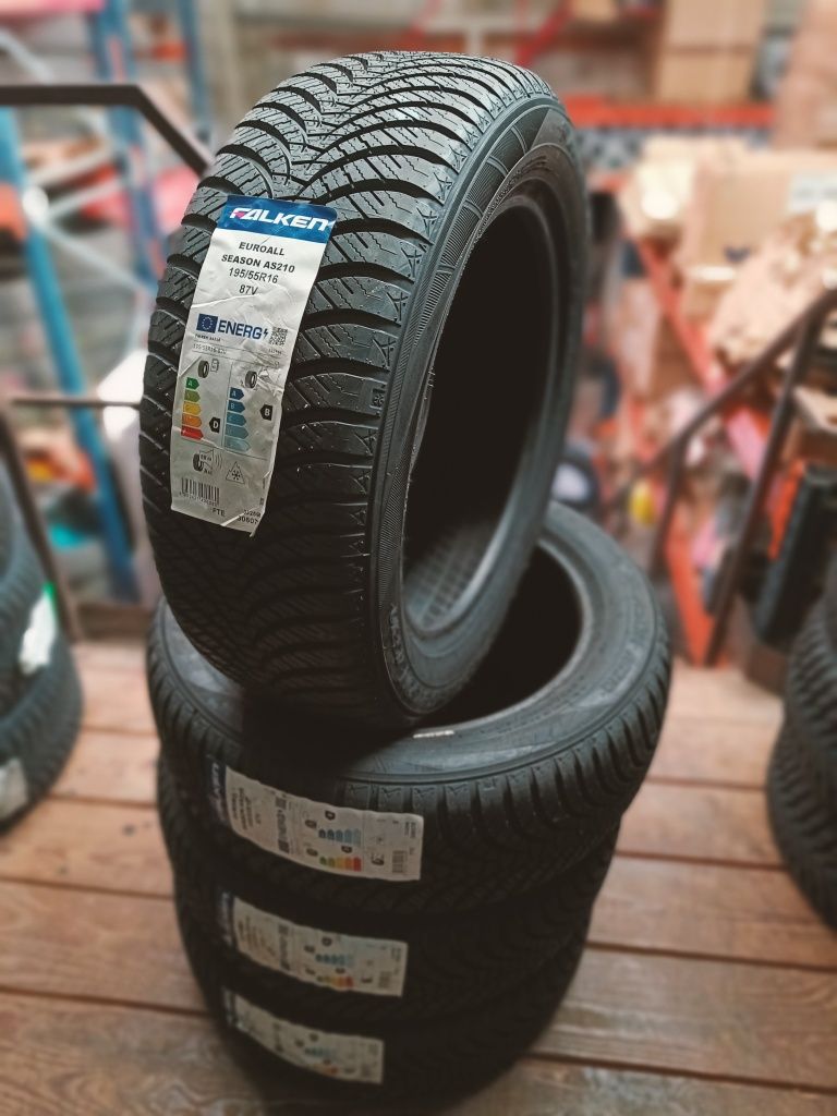NOWA! Opona Całoroczna 195/55R16 Falken EuroAll Season AS210 WYSYŁKA