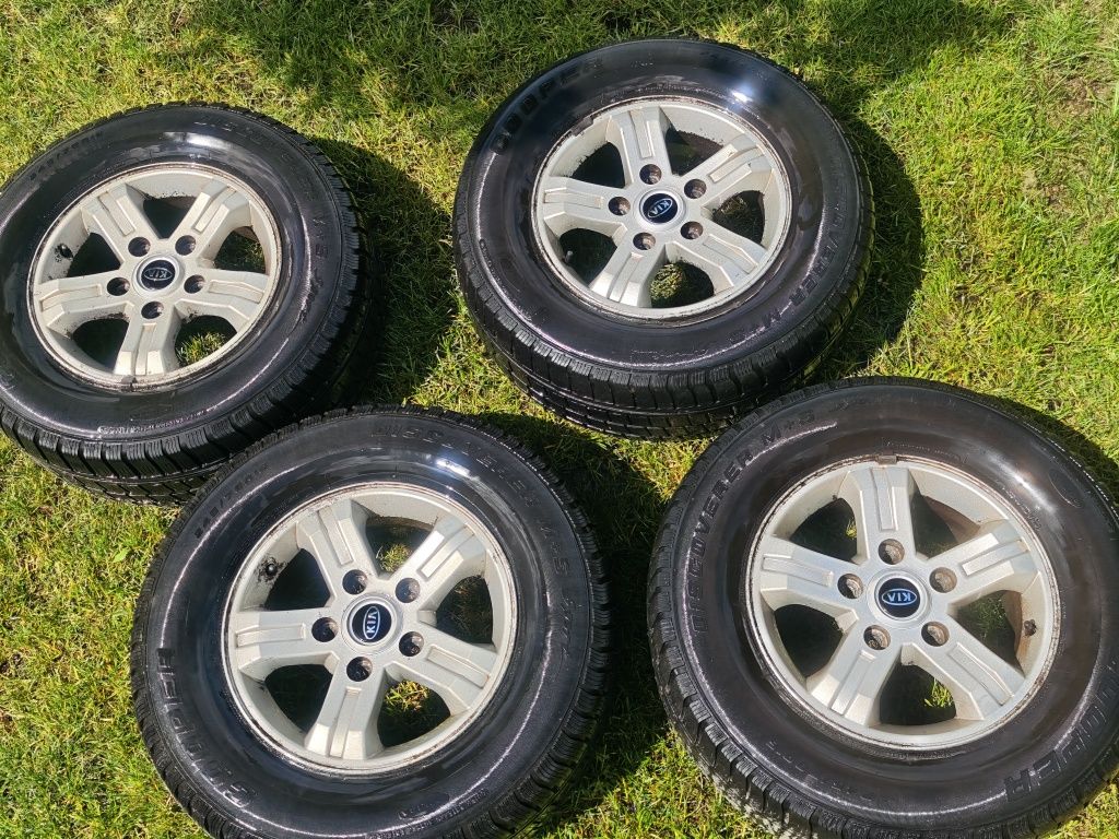 Alufelgi 16'' Kia Sorento Opony zimowe Yokohama