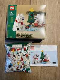 LEGO 40571 Zimowe Niedźwiedzie Polarne Misie