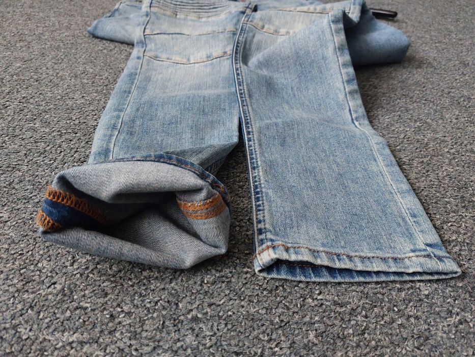 Spodnie jeans H&M Divided rozm. 28 skinny fit biker denim pants