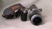 Nikon D40 Silver+Kit 18-55 Фотоаппарат зеркальный цифровой