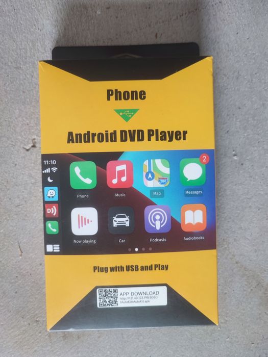 Adaptador Android DVD Player para carro